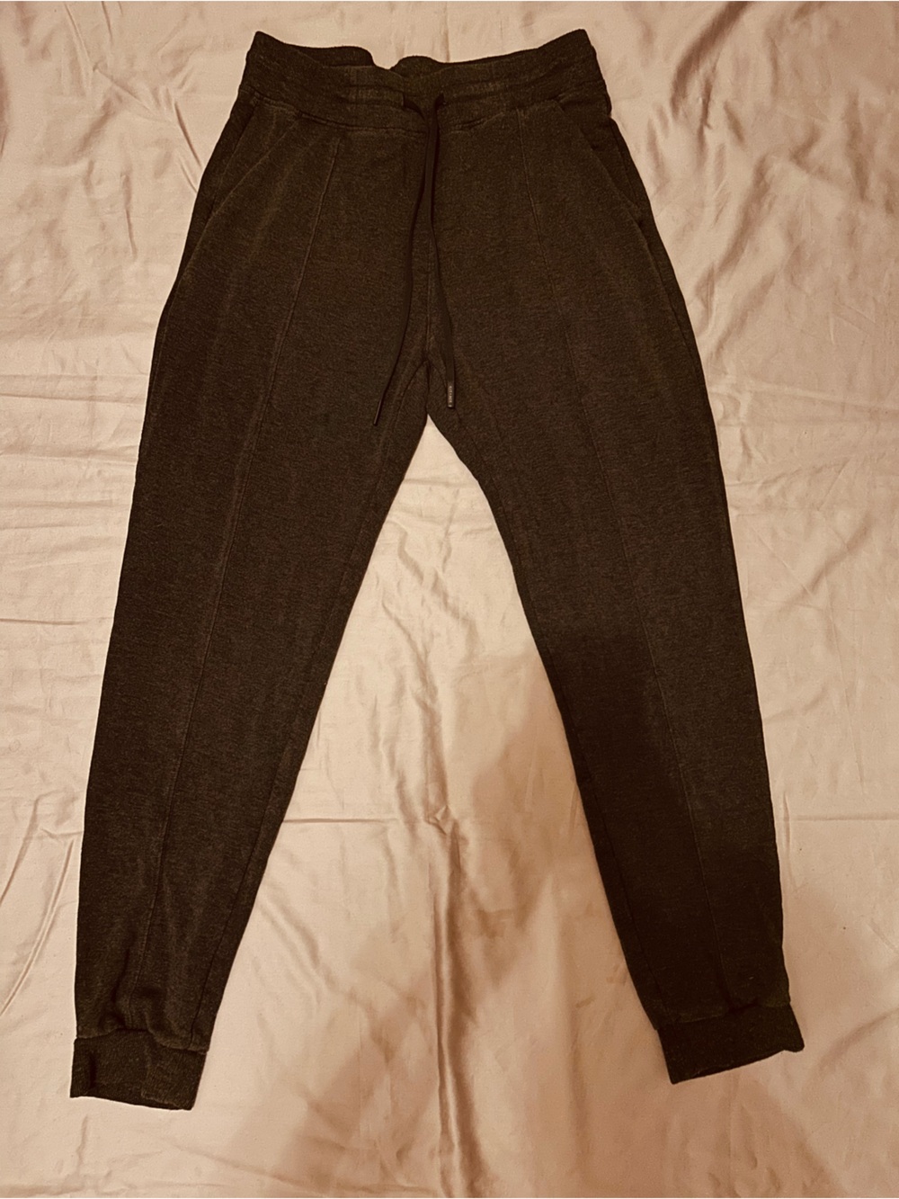 Kit And Ace Basic Dark Gray Knit Joggers size medium